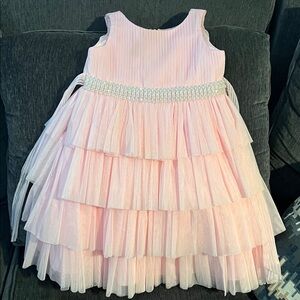 American Princess Light Pink Tiered Dress